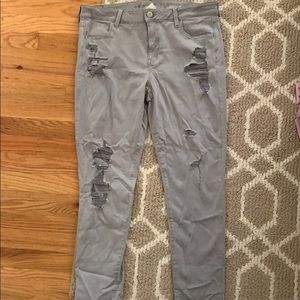 American eagle grey jeans